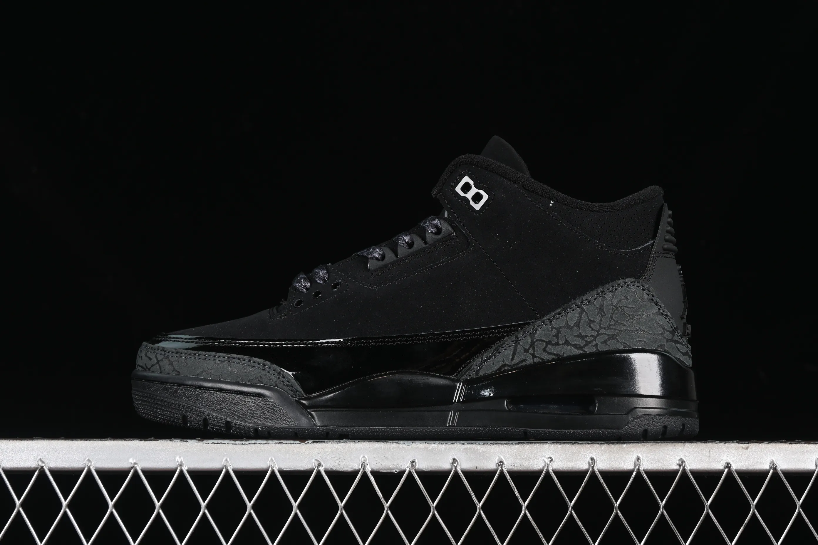 All categories Air Jordan Jordan series basketball shoes Air Jordan 3 OG version Air Jordan 3 Retro AJ3 Joe 3 midnight black retro basketball shoes CT8532-001